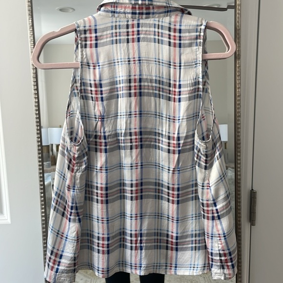 Equipment Mina Plaid Silk Blouse - Picture 7 of 12